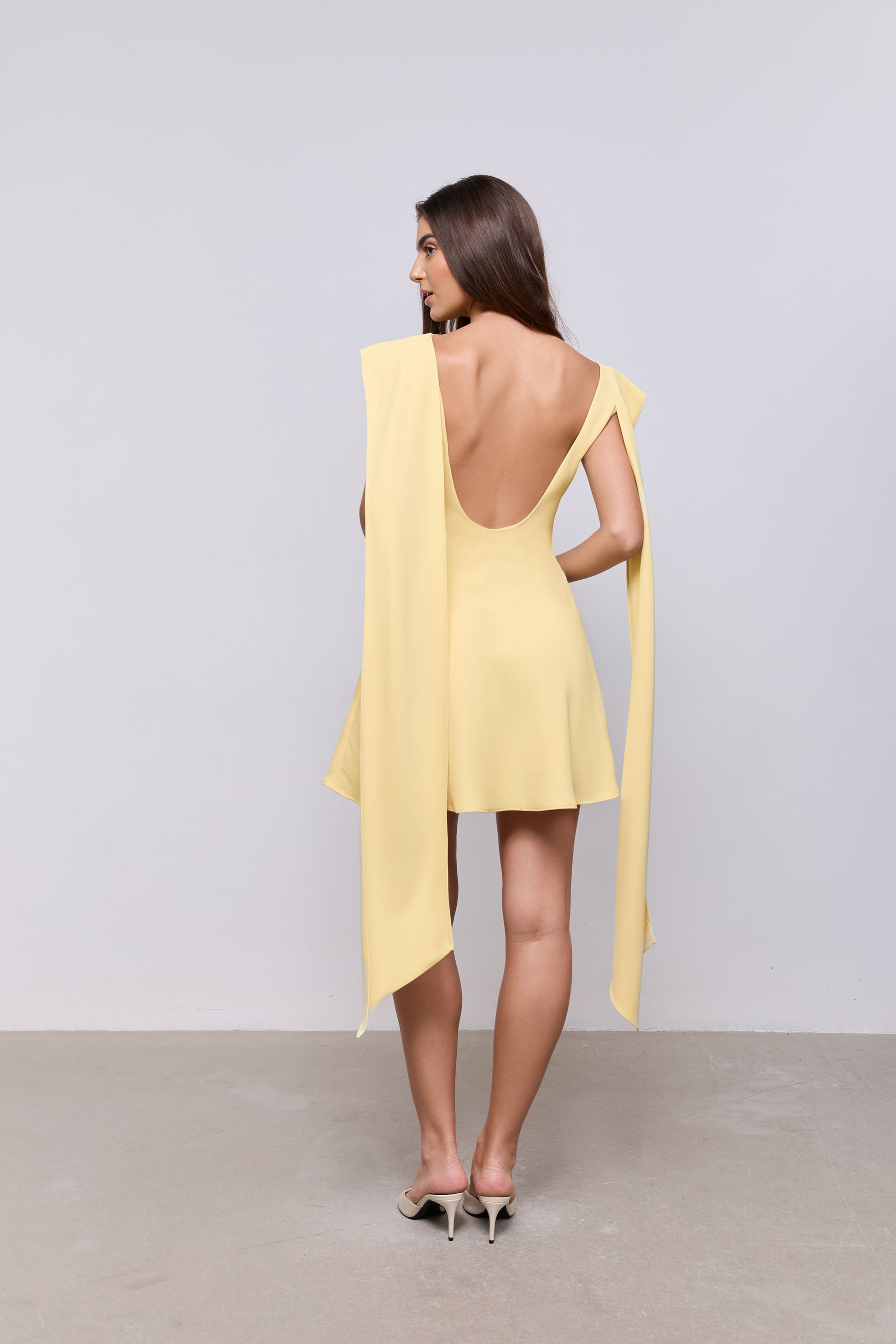 Drape Mini Dress