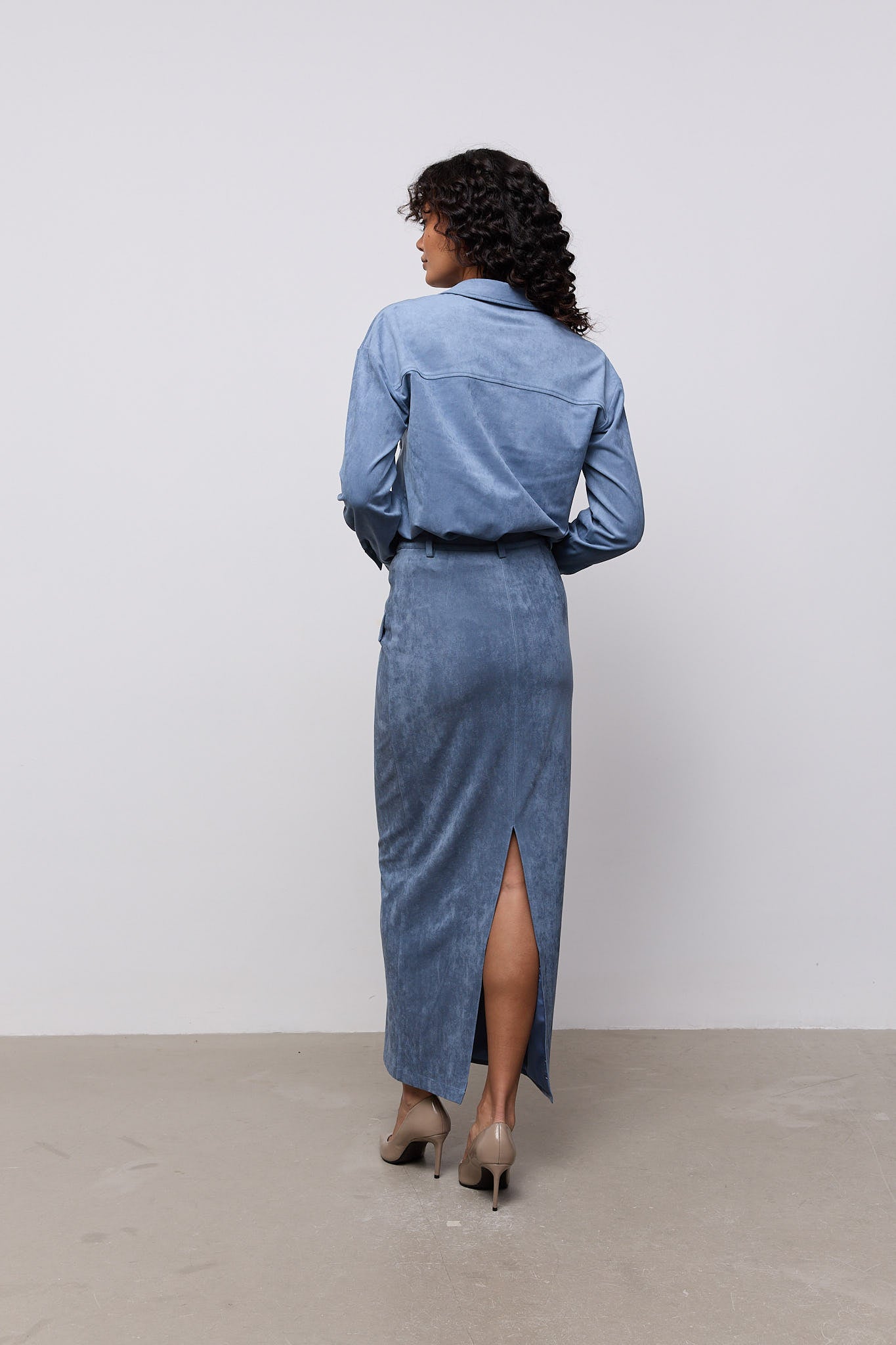 Faux Suede Shirt