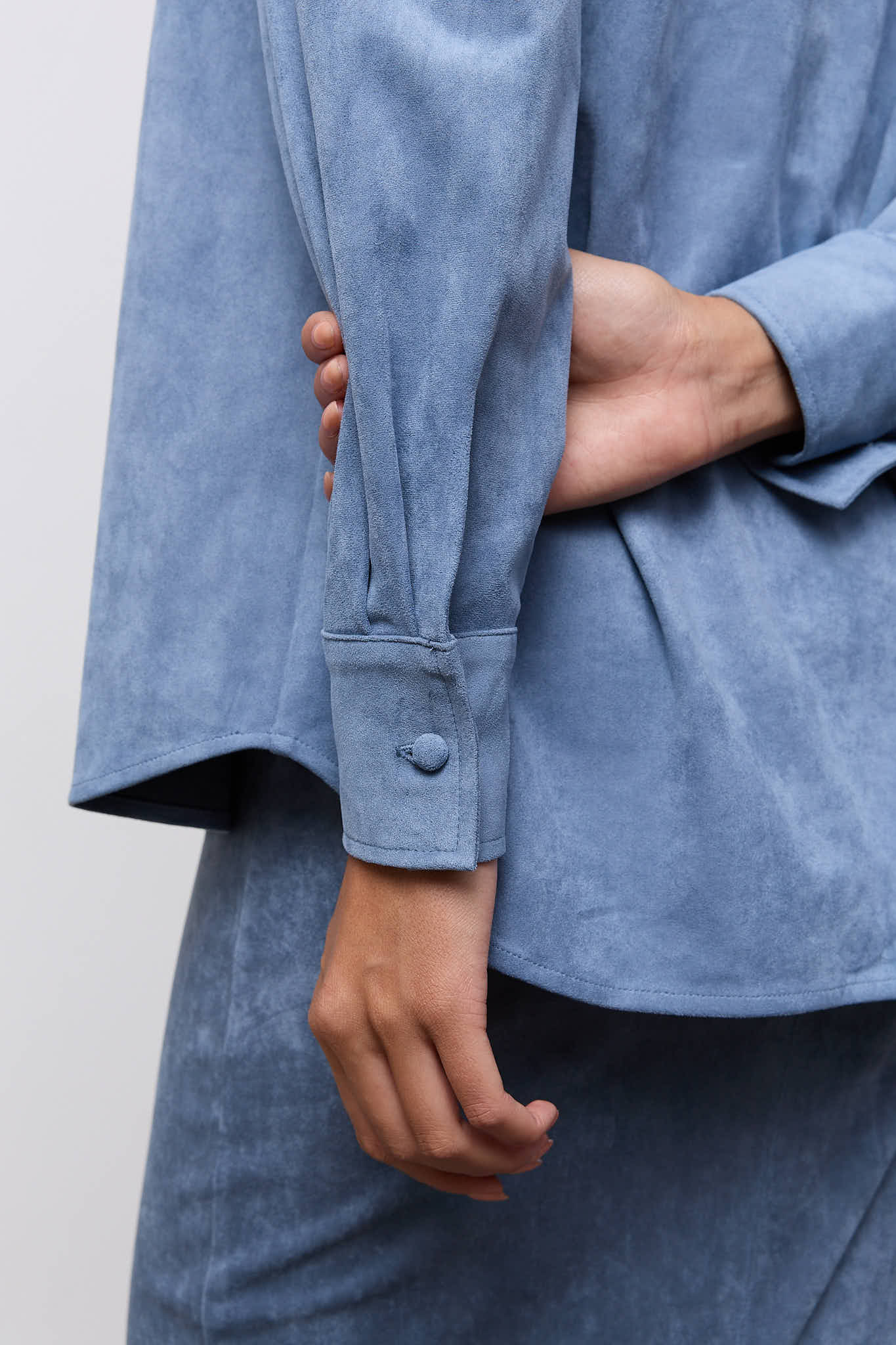 Faux Suede Shirt
