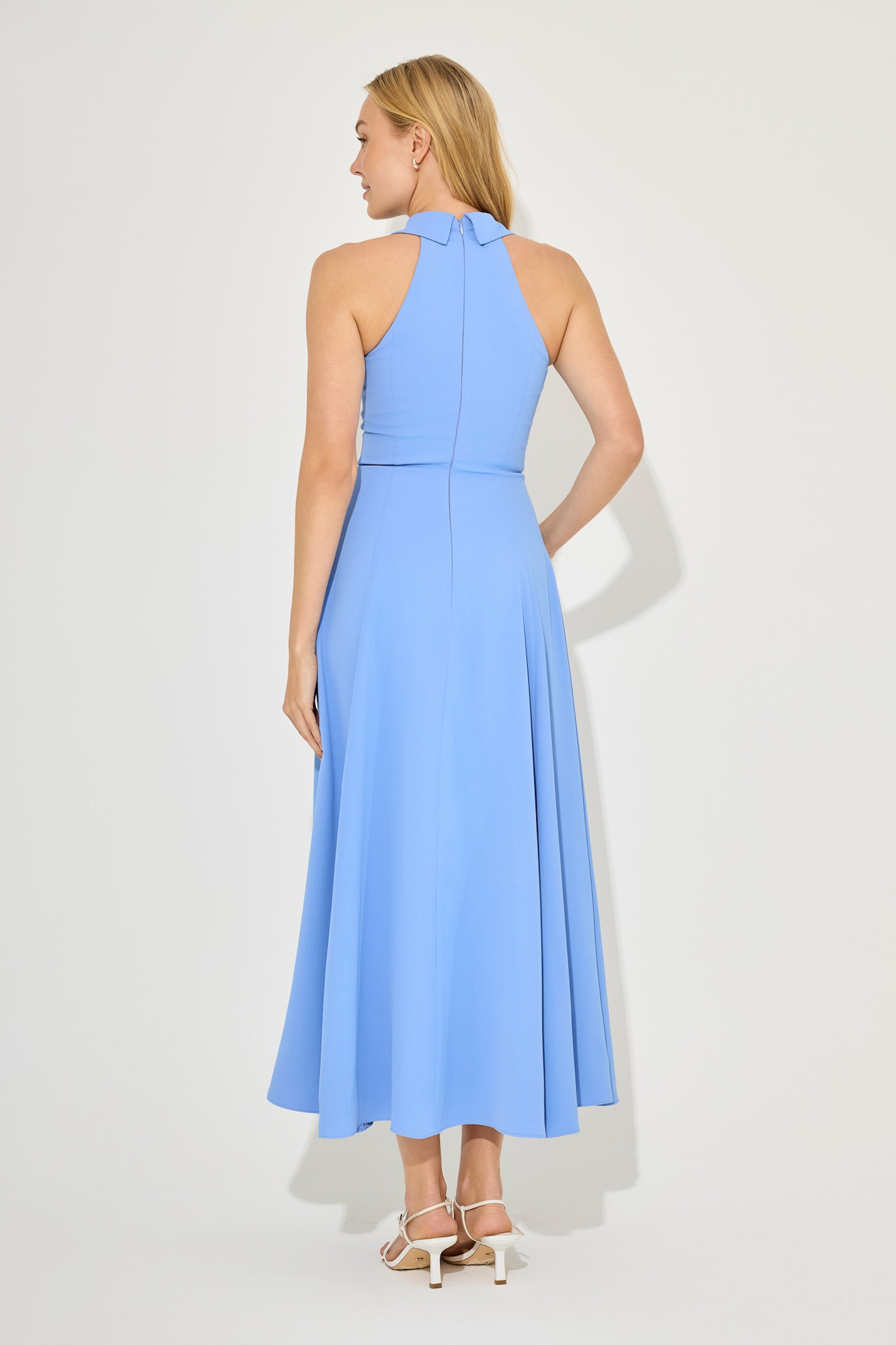 Flowy Collar Maxi Dress Odd Muse Flowy Collar Maxi Dress Odd Muse