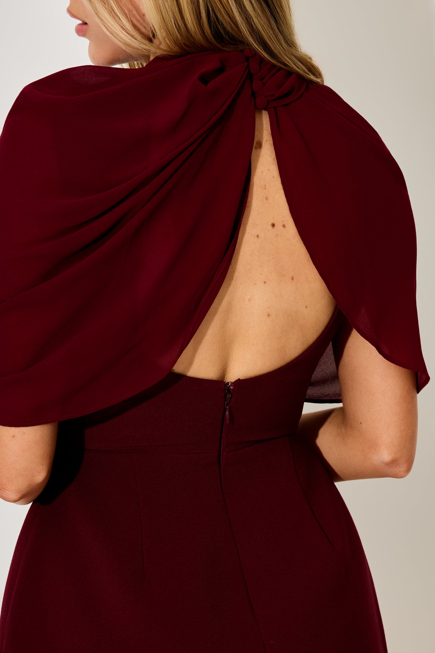 Gathered Mini Dress