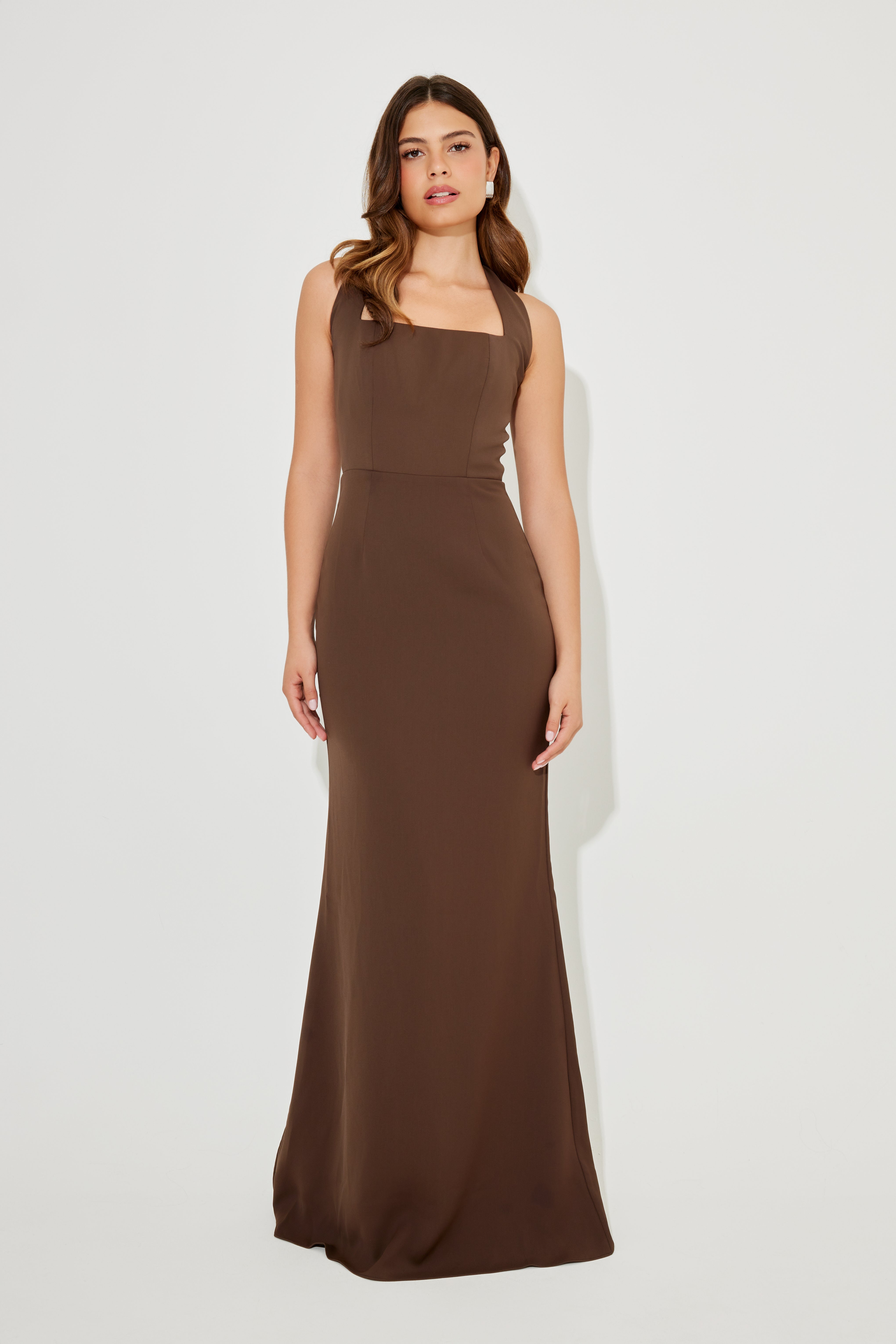 The Ultimate Muse Halter Neck Maxi Dress