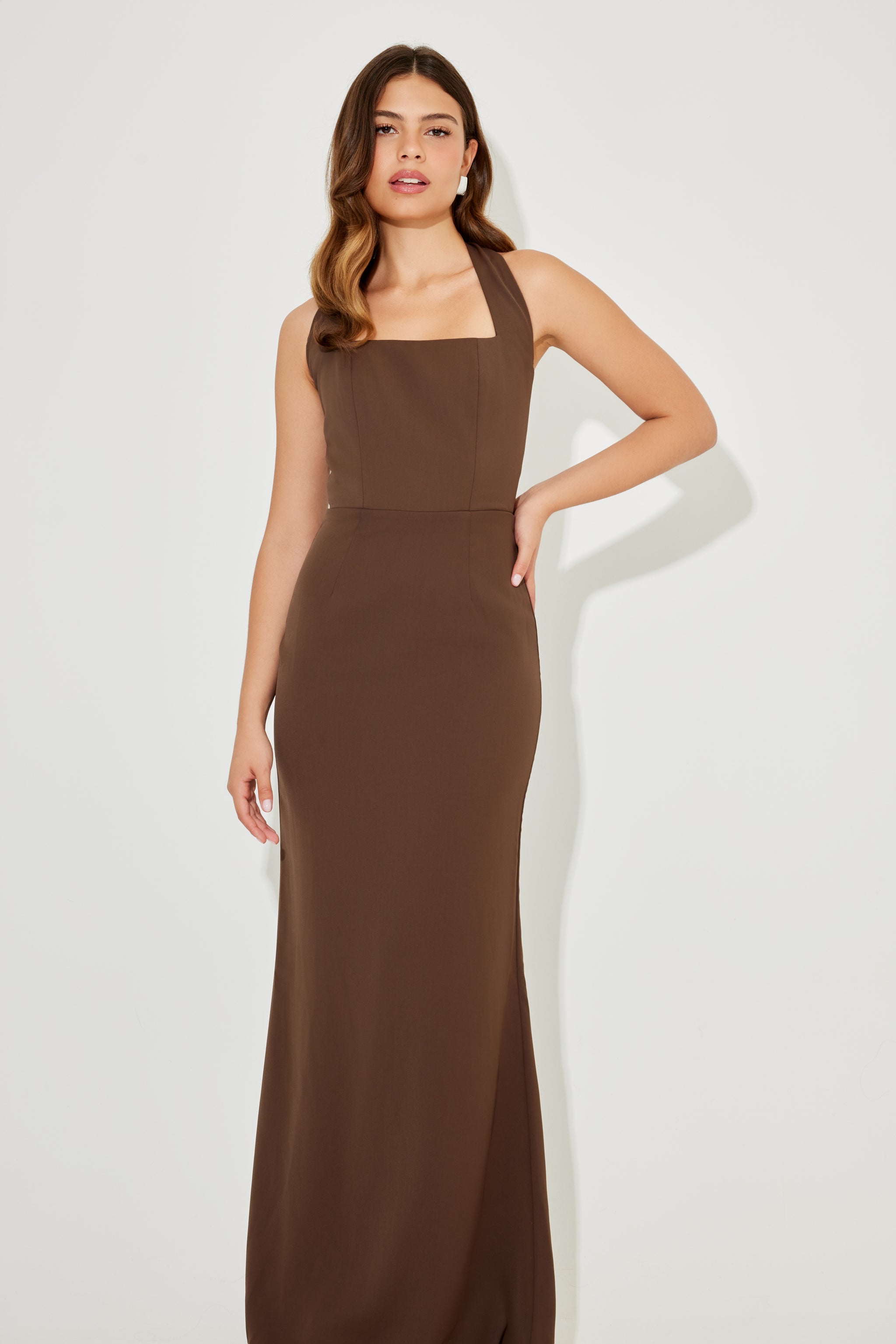 The Ultimate Muse Halter Neck Maxi Dress