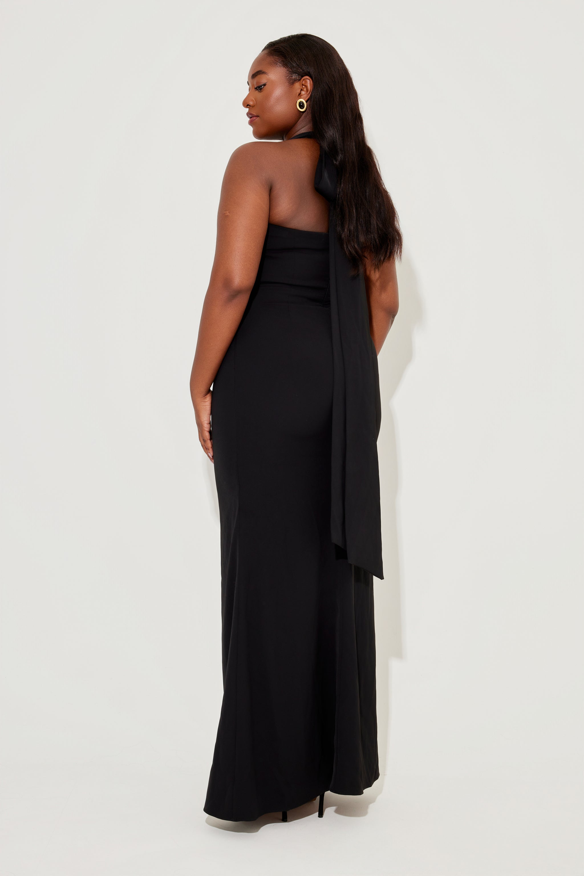 The Ultimate Muse Halter Neck Maxi Dress