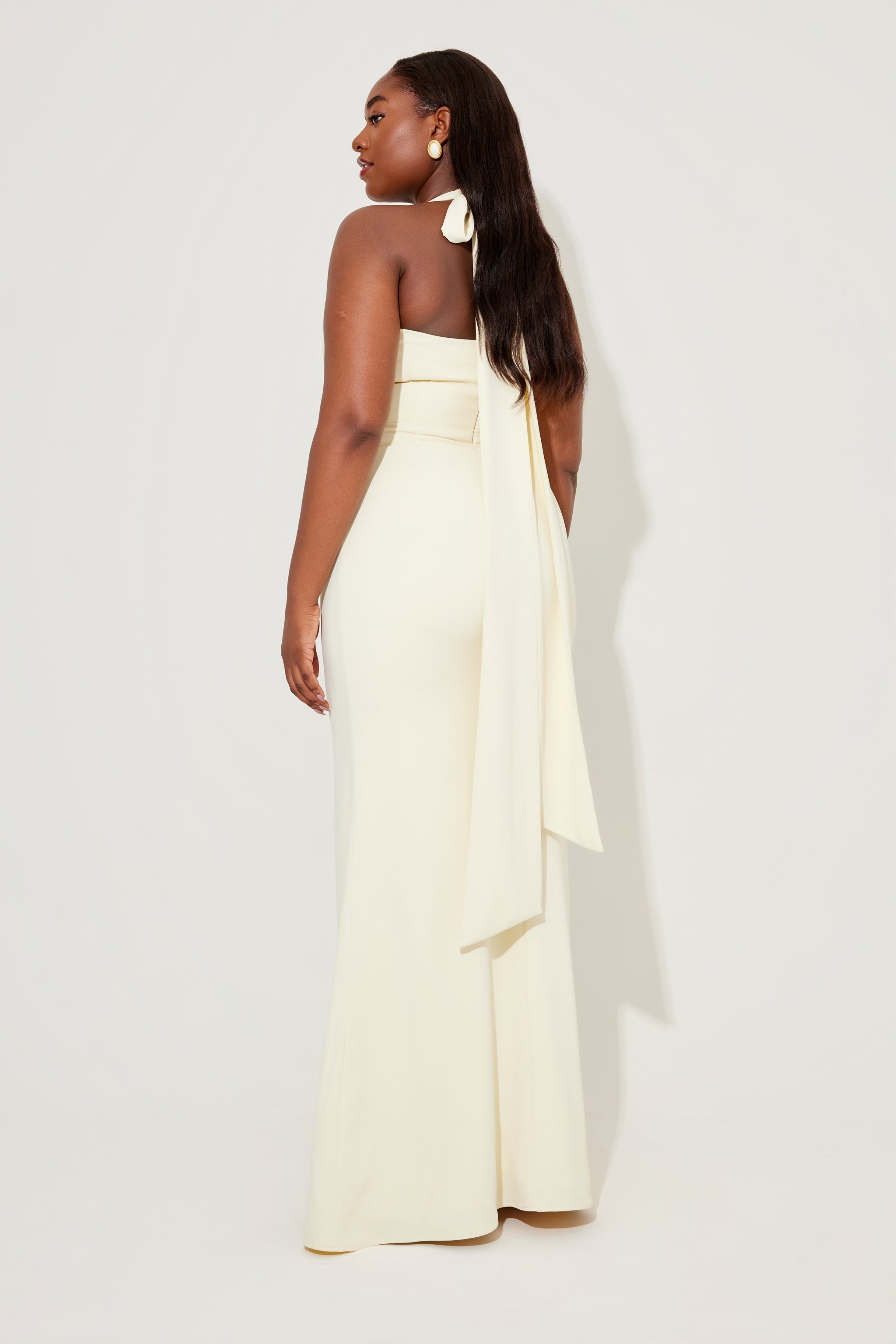 The Ultimate Muse Halter Neck Maxi Dress