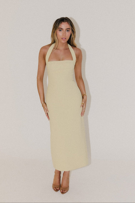 Halter Midi Dress