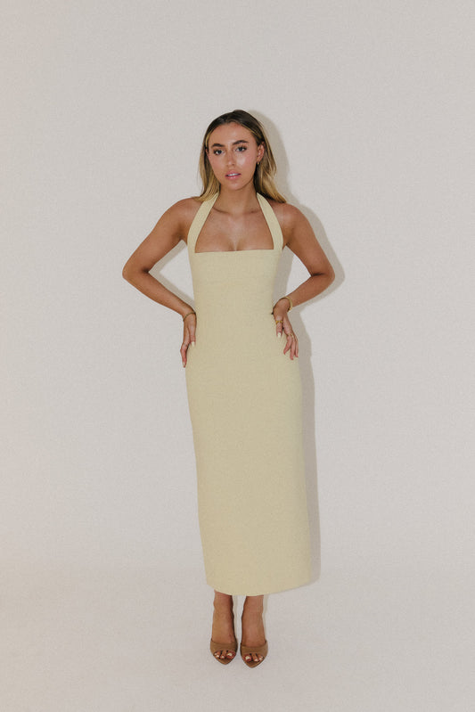 Halter Midi Dress