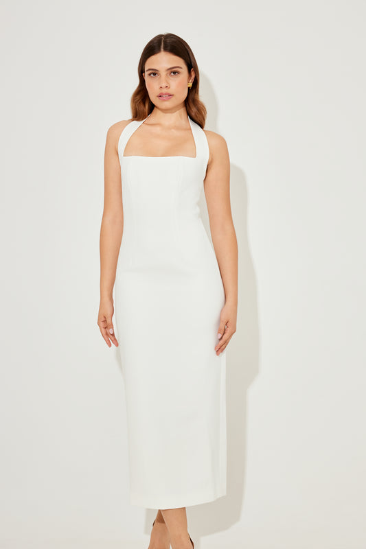 Halter Midi Dress