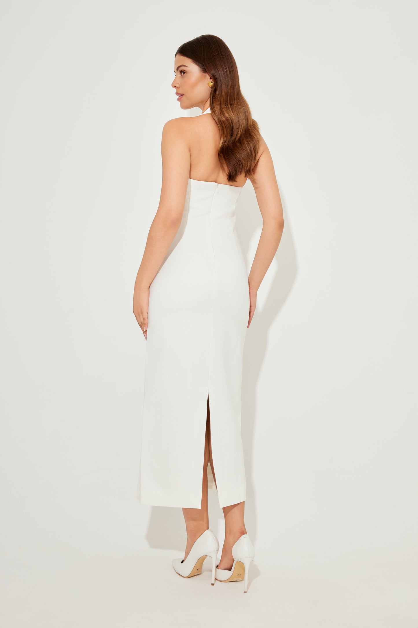 Halter Midi Dress