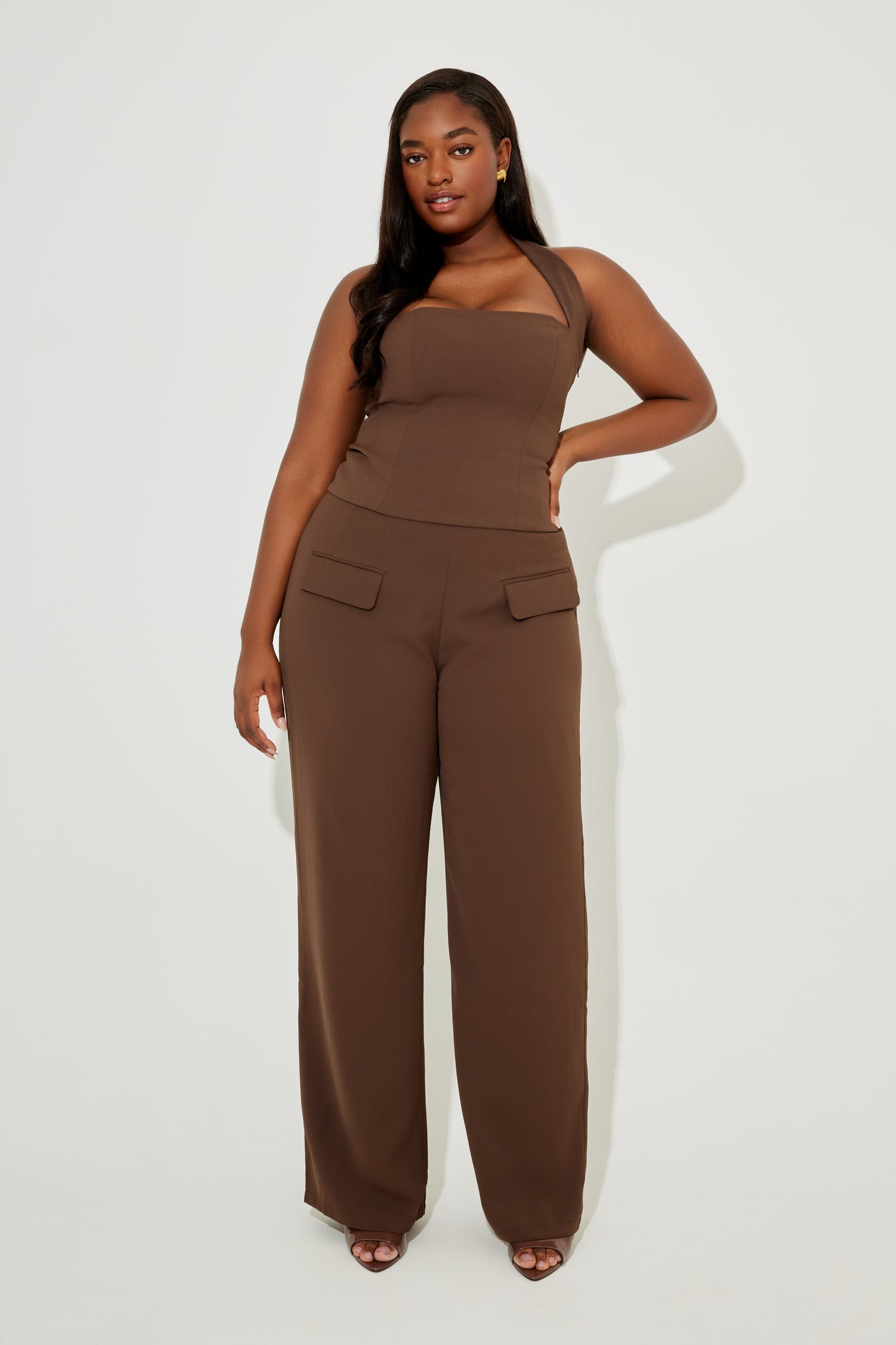 Wide Leg Trousers