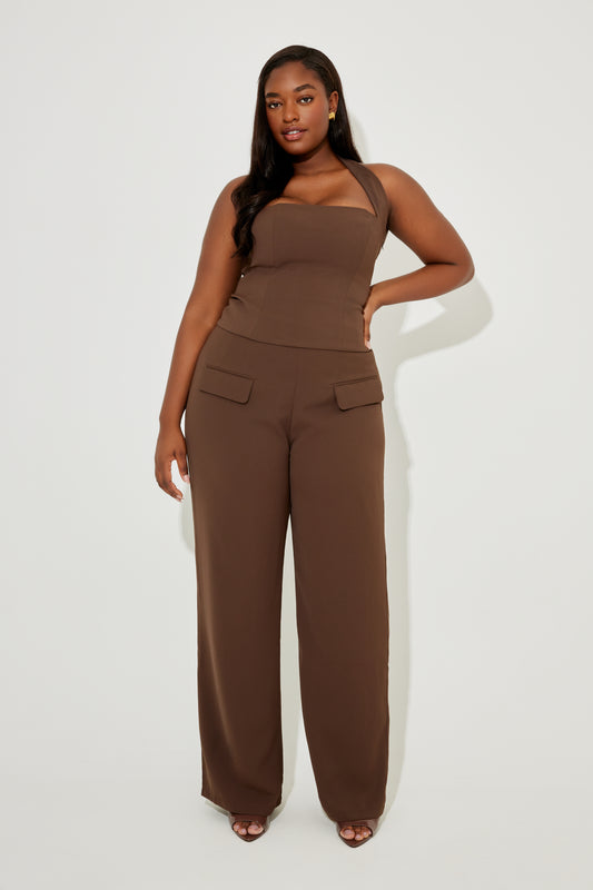 Wide Leg Trousers