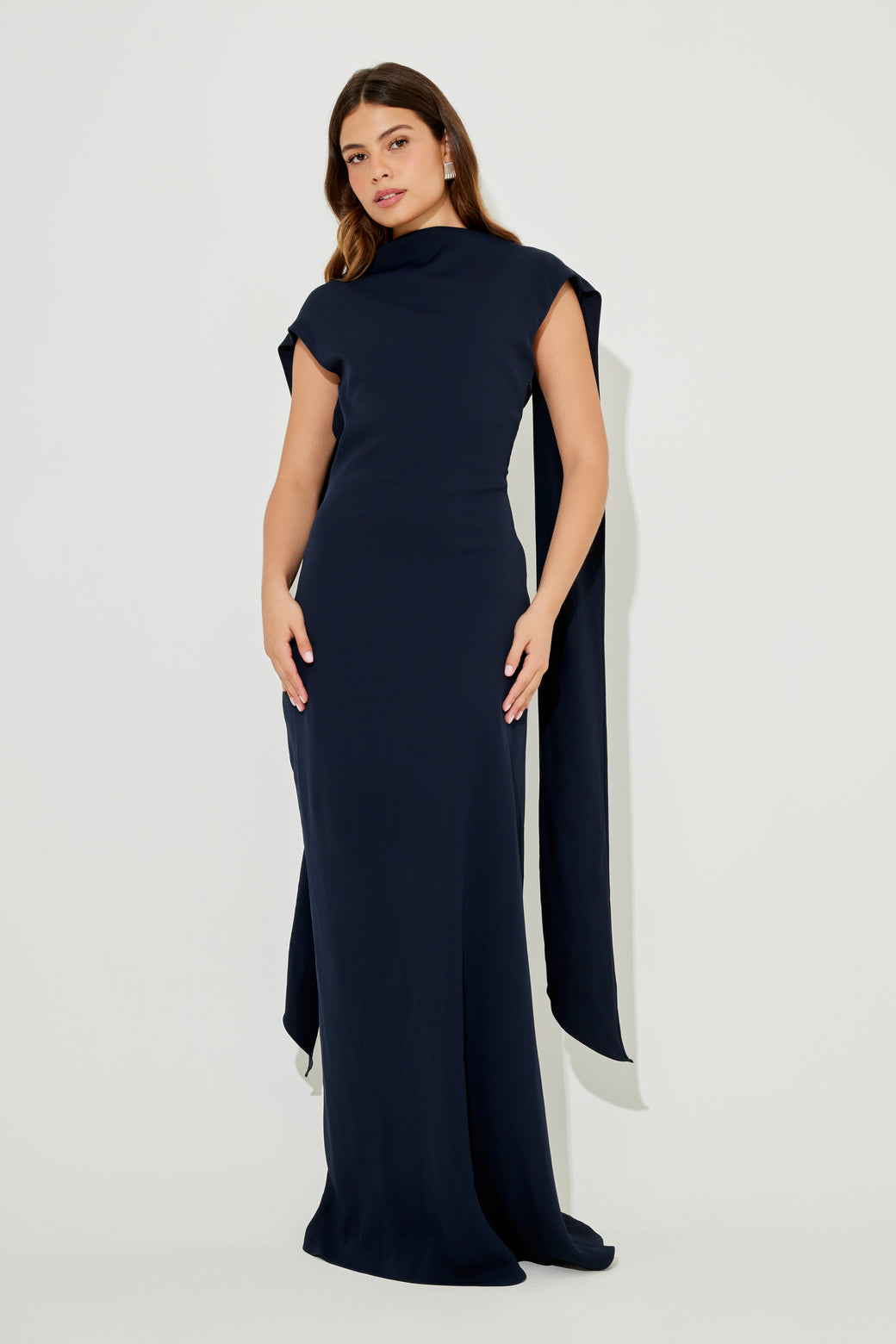 Drape Maxi Dress