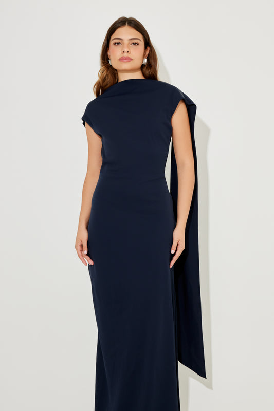 Drape Maxi Dress