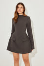 The Ultimate Muse Split Sleeve Mini Dress