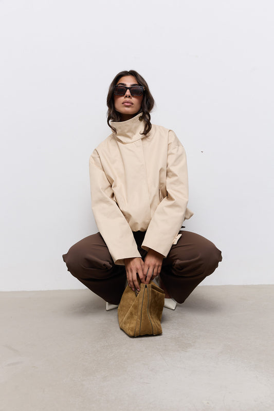 Oversized Cotton Mix Jacket