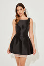 The Ultimate Muse Embellished Trim Mini Dress