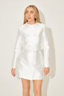 The Ultimate Muse Satin Button Mini Skirt