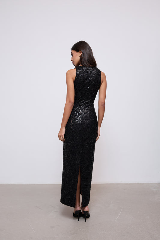 Sequin Midi Dress
