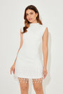 The Ultimate Muse Pearl Drop Sleeveless Dress