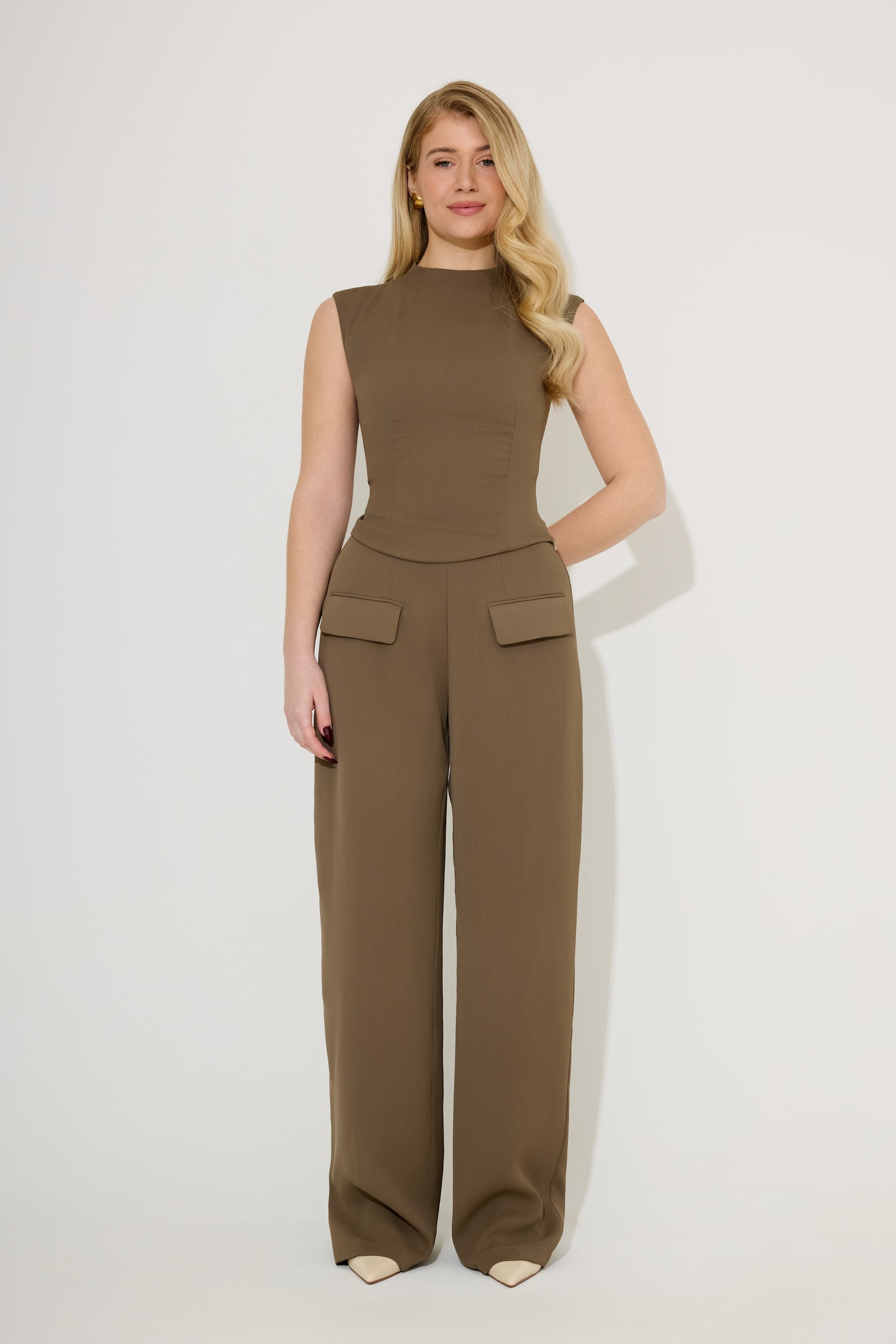 Wide Leg Trousers