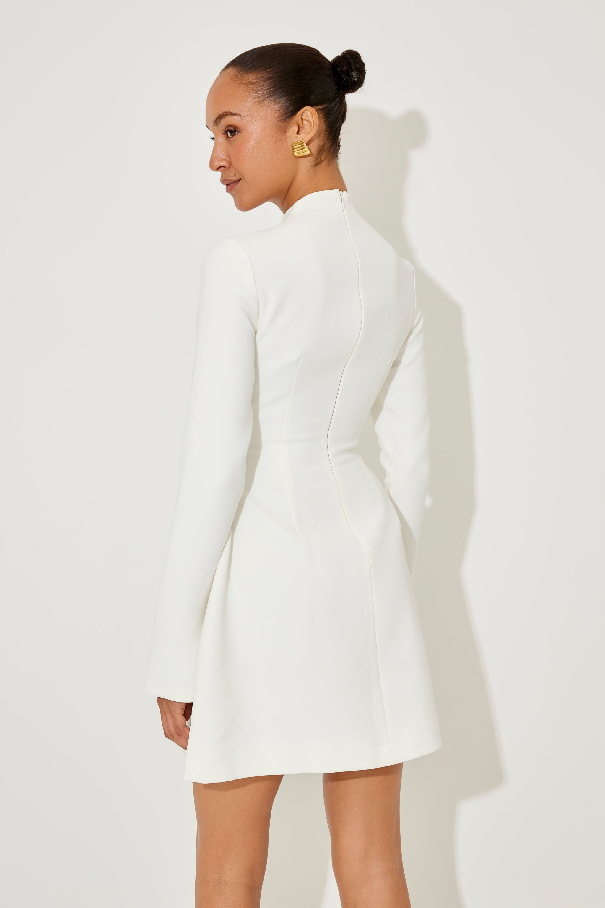 The Ultimate Muse Split Sleeve Mini Dress