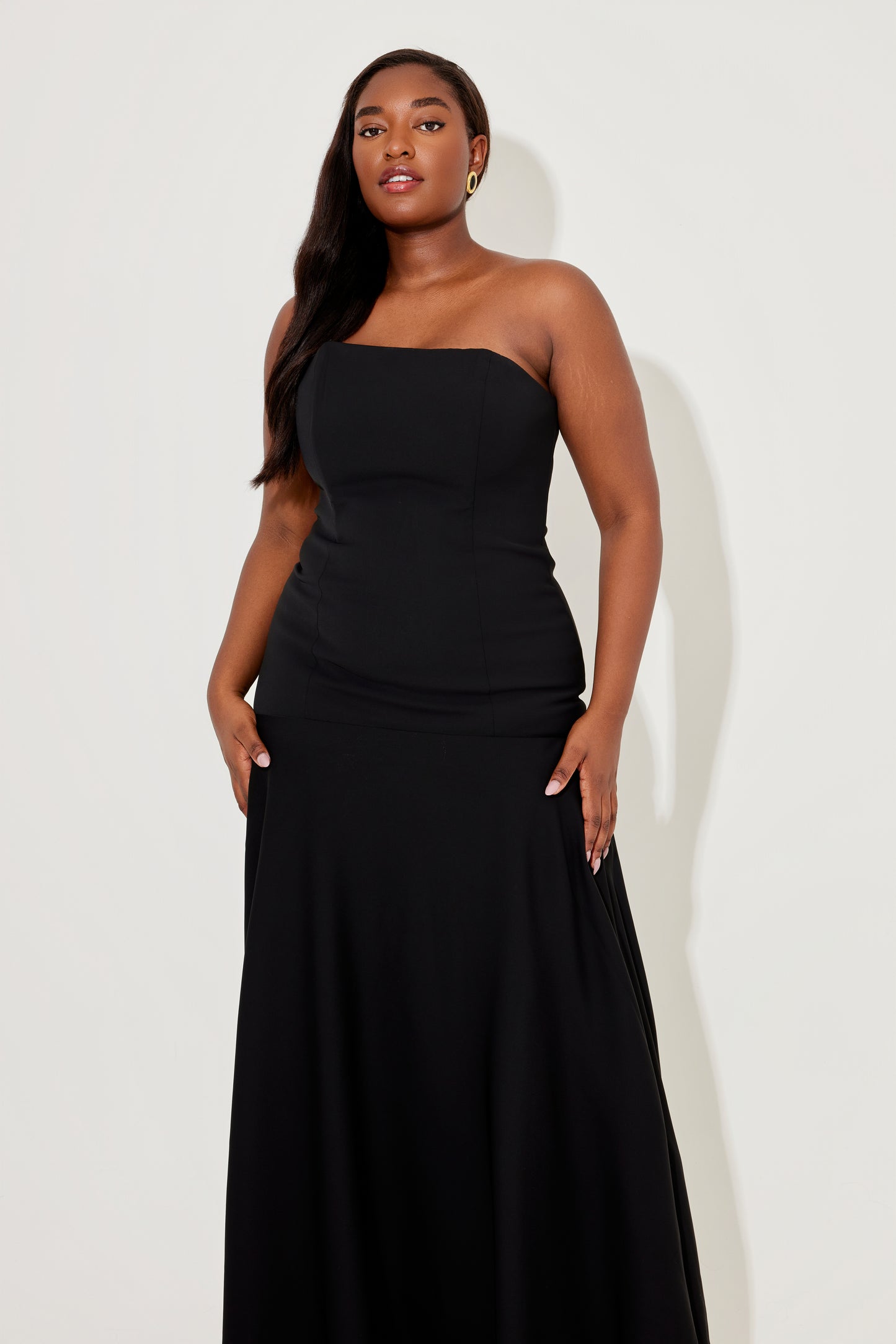 Strapless Maxi Dress
