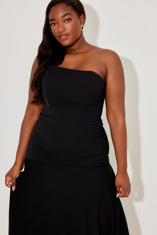 Strapless Maxi Dress