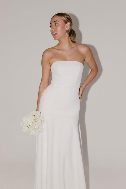 Strapless Maxi Dress