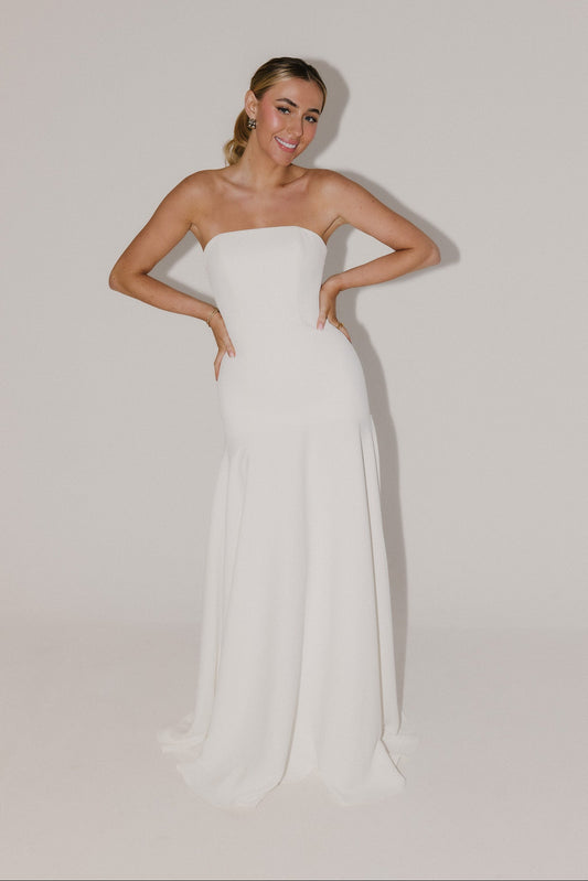 Strapless Maxi Dress