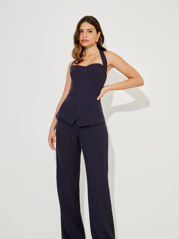 Pinstripe Trousers