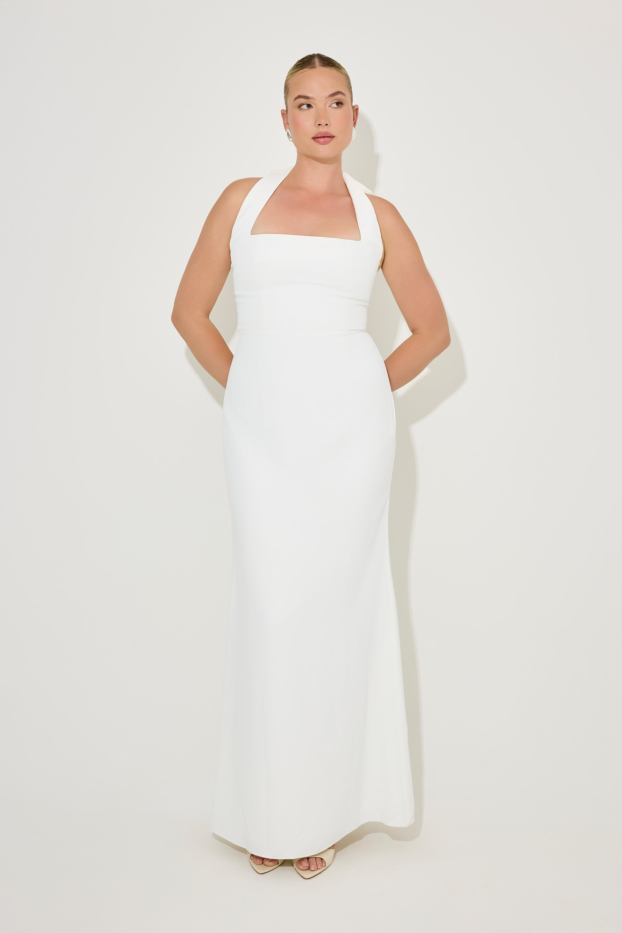 The Ultimate Muse Halter Neck Maxi Dress