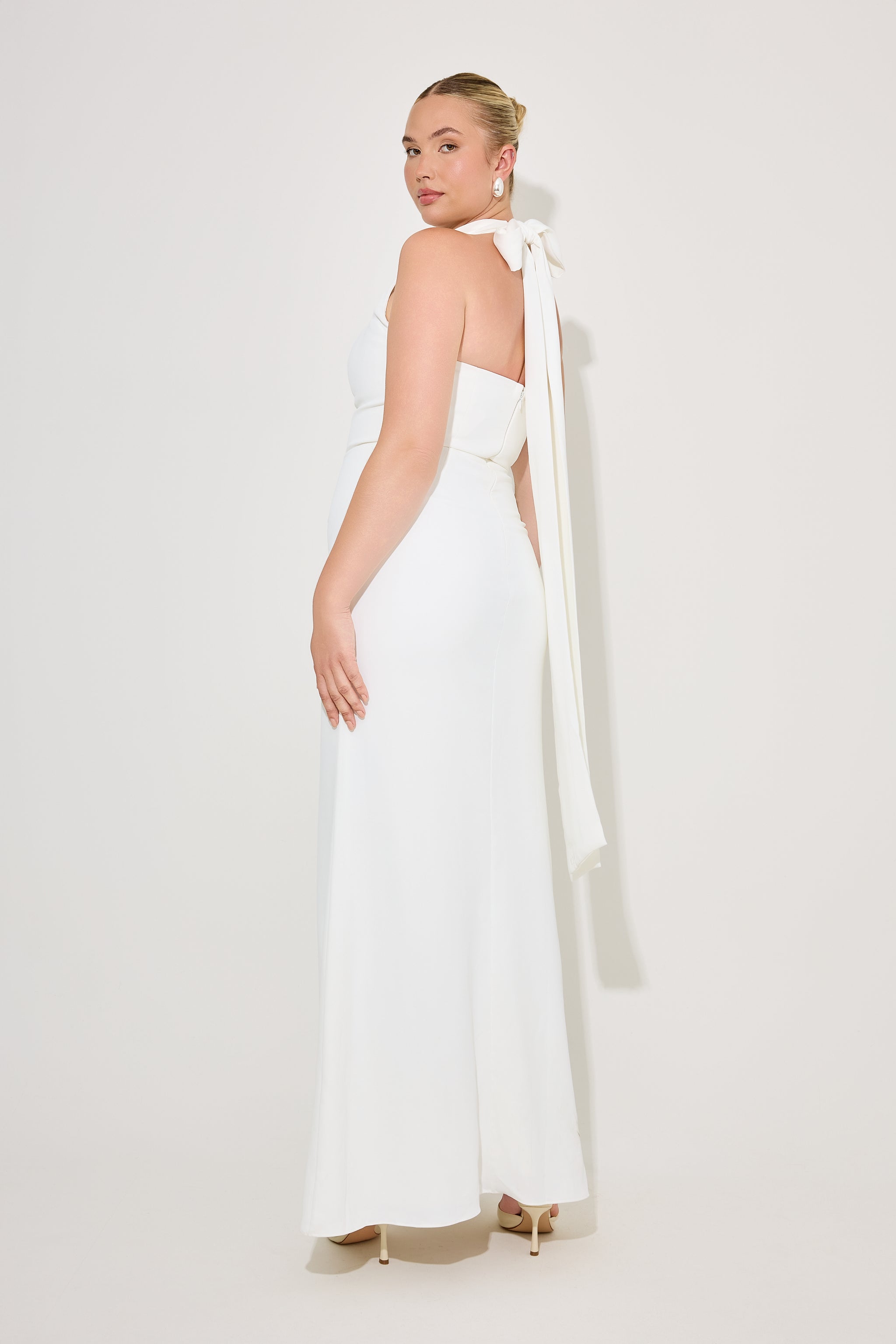 The Ultimate Muse Halter Neck Maxi Dress