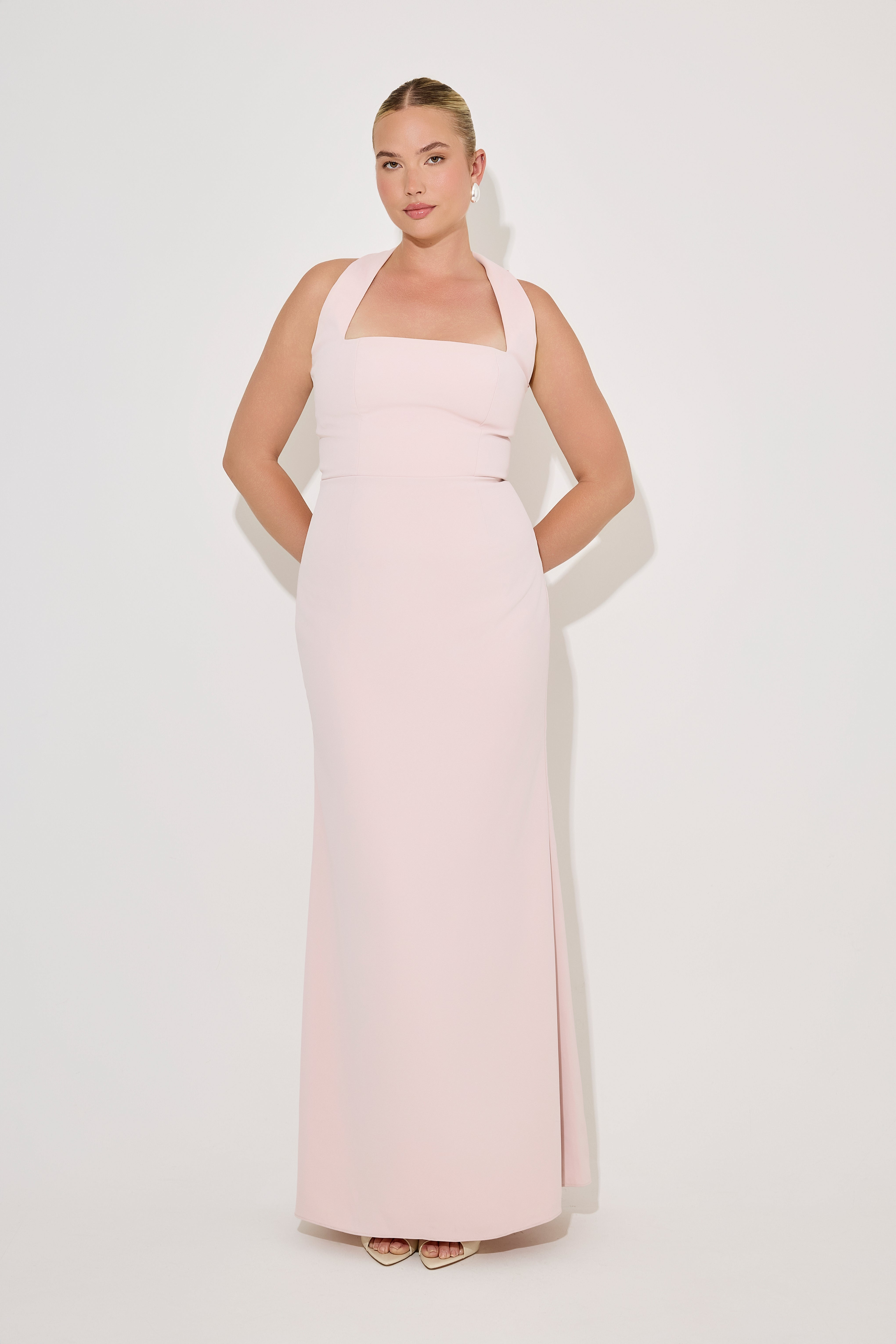 The Ultimate Muse Halter Neck Maxi Dress