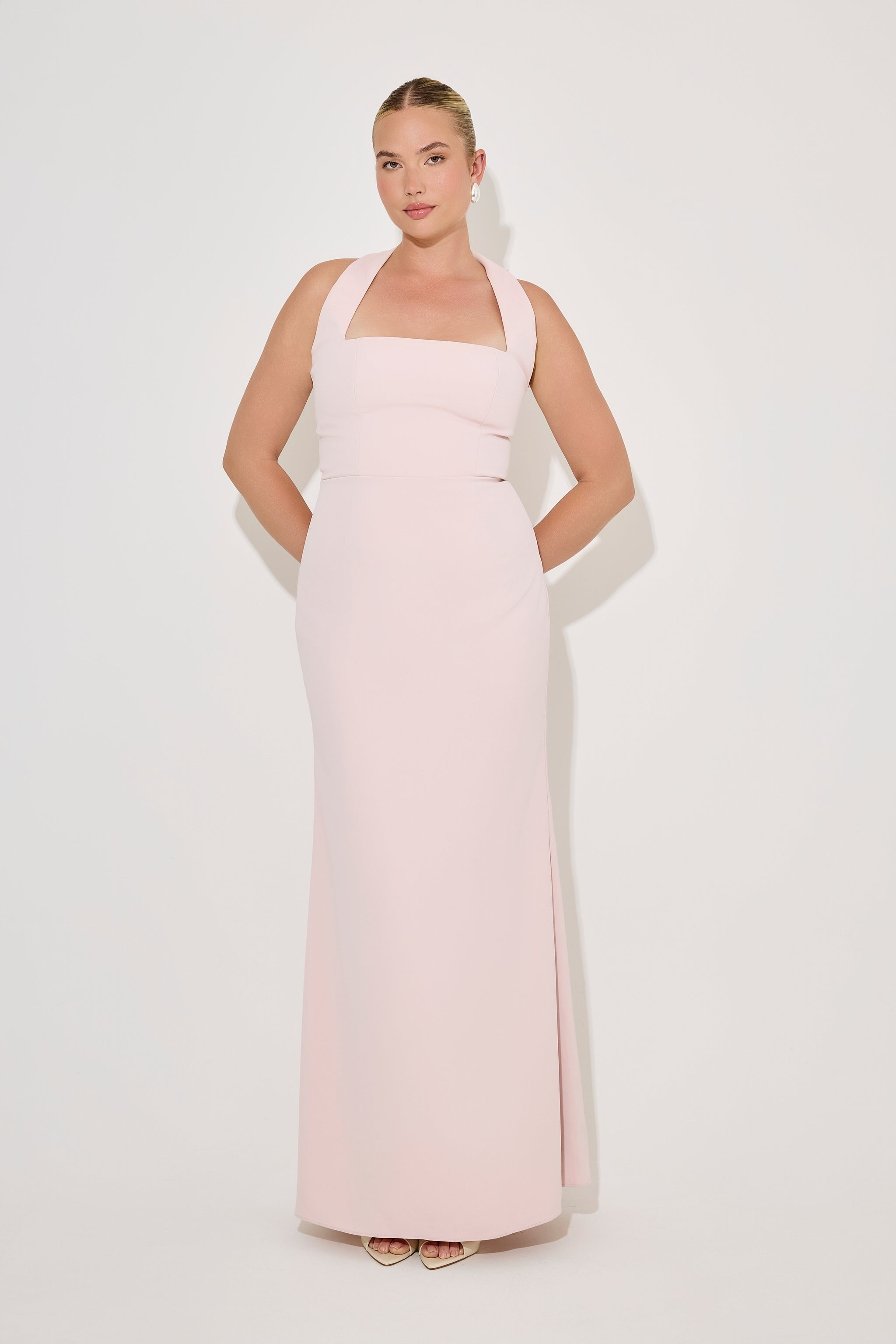 The Ultimate Muse Halter Neck Maxi Dress