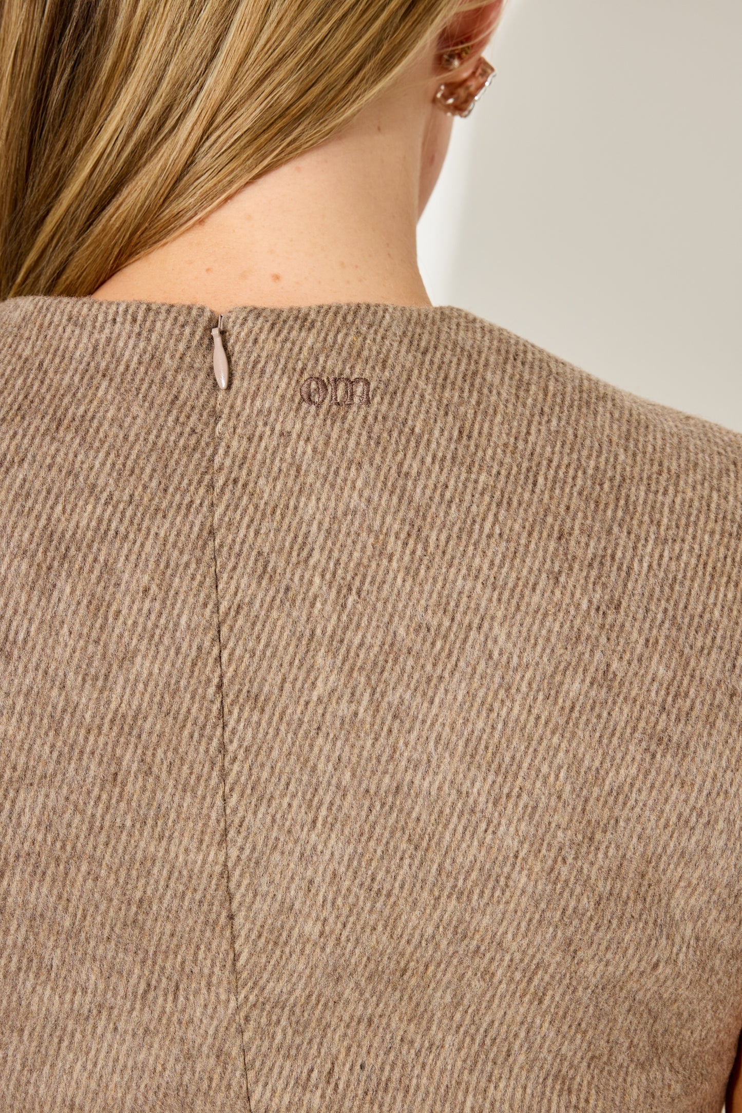 Tweed Sleeveless Top