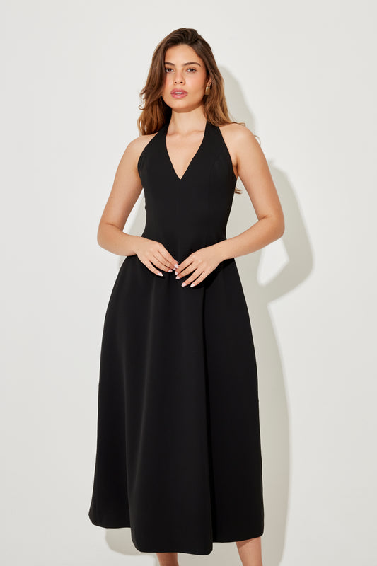 Volume Midi Dress