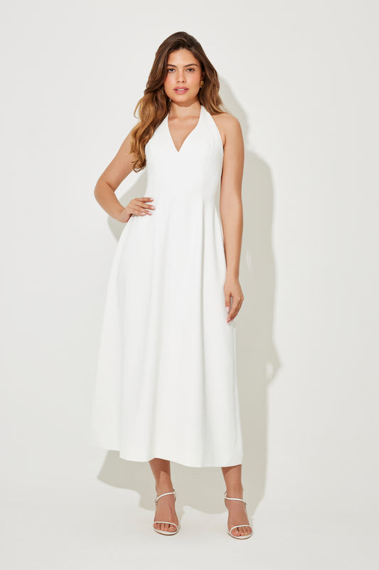 Volume Midi Dress