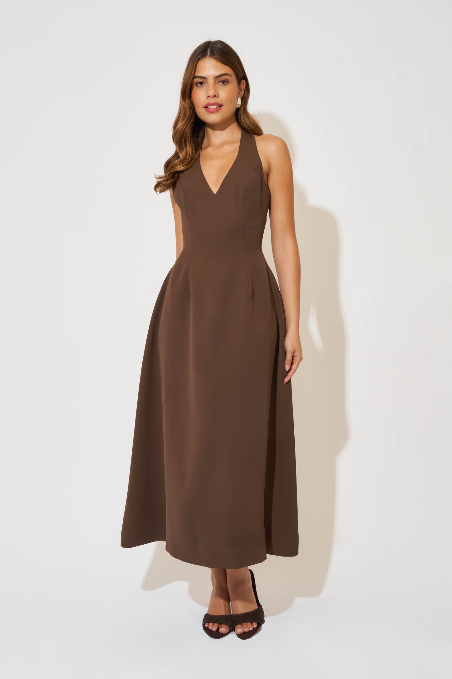 Volume Midi Dress