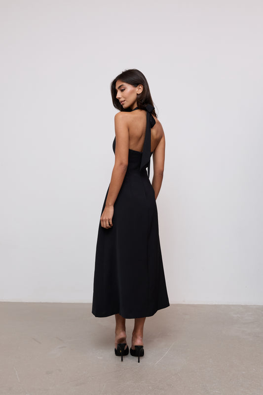 Volume Midi Dress