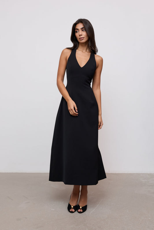 Volume Midi Dress