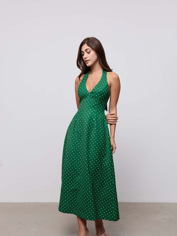 Volume Midi Dress