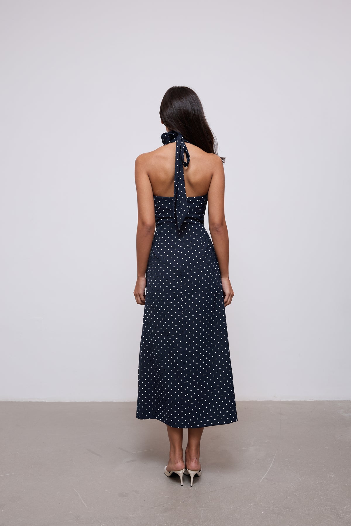 Volume Midi Dress