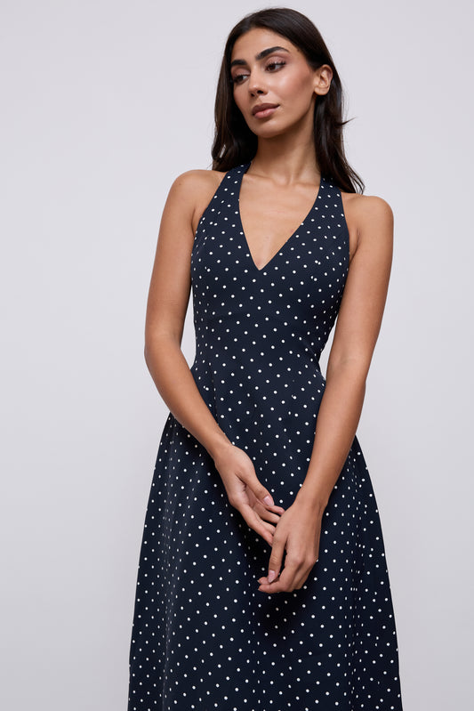 Volume Midi Dress
