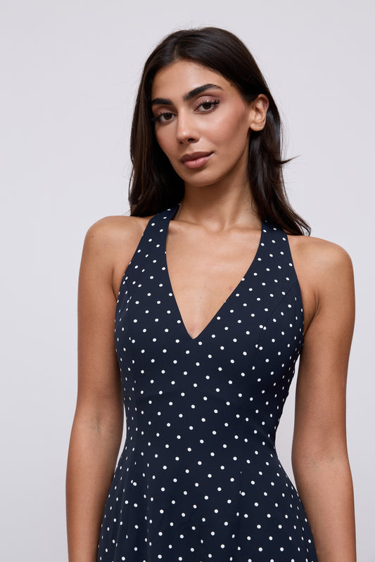 Volume Midi Dress