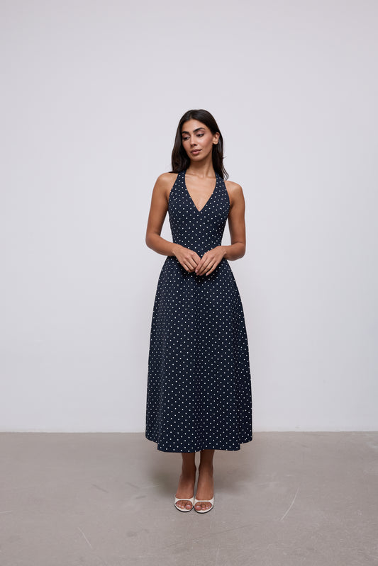 Volume Midi Dress