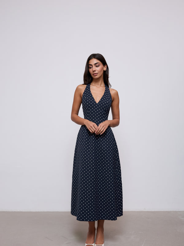 Volume Midi Dress