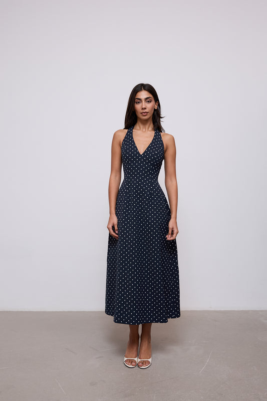 Volume Midi Dress