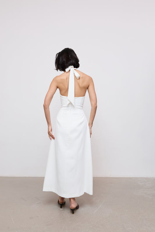 Volume Midi Dress