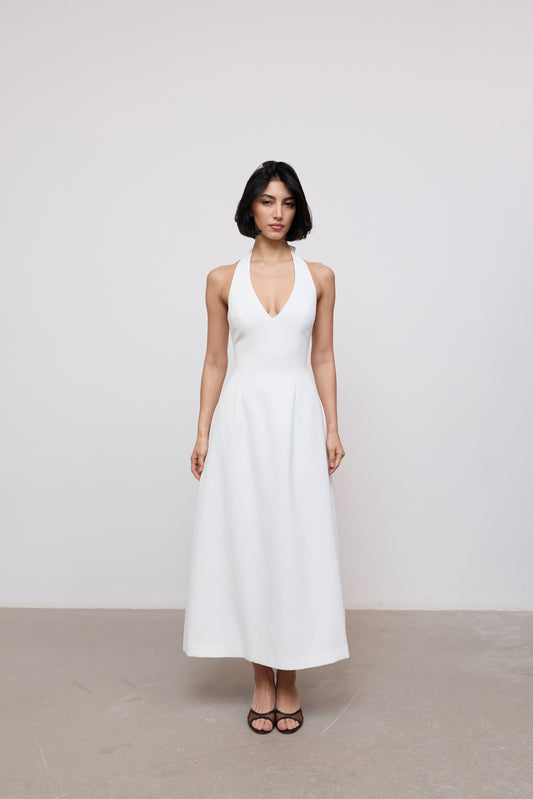 Volume Midi Dress