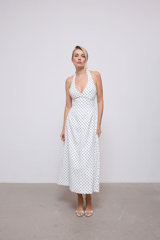 Volume Midi Dress